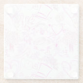 の結婚オーナメントパターン02 ガラスコースター (裏面)