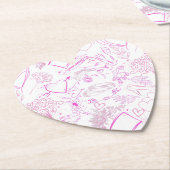 の結婚オーナメントパターン02 ペーパーコースター (アングル)