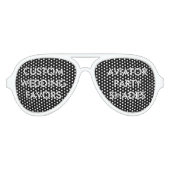 の結婚カスタムパーティーシェードを優先 アビエーターサングラス (正面)