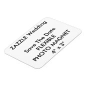 の結婚カスタム冷蔵庫用マグネット日付の保存 マグネット (左側)