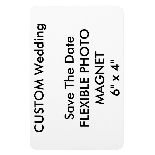 の結婚カスタム冷蔵庫用マグネット日付の保存 マグネット (縦)