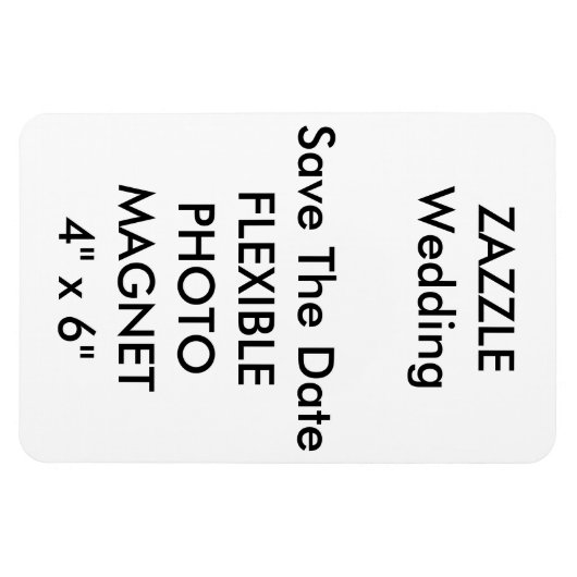 の結婚カスタム冷蔵庫用マグネット日付の保存 マグネット (横)