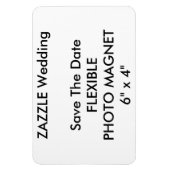 の結婚カスタム冷蔵庫用マグネット日付の保存 マグネット (縦)