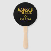 の結婚カスタム確定日 ハンドファン (正面)