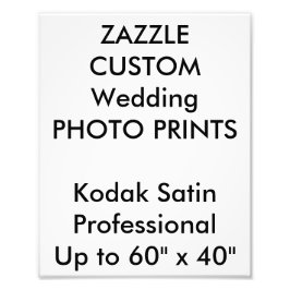 の結婚カスタム8" x 10インチプロフェッショナルフォトプリント フォトプリント           