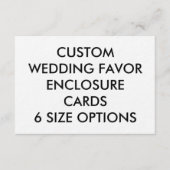 の結婚カスタムFAVY ENCLOSURE CARD - ULTRA-THICK エンクロージャーカード (正面)