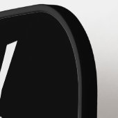 の結婚カップルおもしろいの漬物 ピックルボールラケット (左詳細)