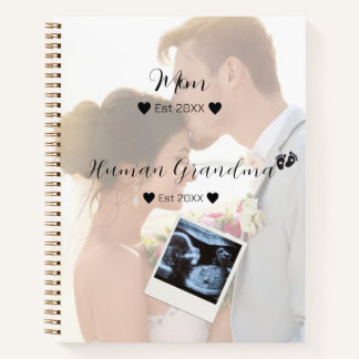 の結婚カップルカスタム写真雑誌 ノートブック