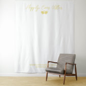 の結婚カップルカスタム背景 タペストリー (インサイチュ)