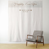 の結婚カップルカスタム背景 タペストリー (インサイチュ)