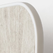 の結婚カップル名フォト日付ハートカスタム文字 ピックルボールラケット (左詳細)