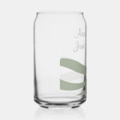 の結婚カップル緑シーフォーム波飲み物用品セット ガラス缶 (右)