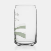 の結婚カップル緑シーフォーム波飲み物用品セット ガラス缶 (左)