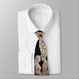 の結婚カップル&ツリーオブライフワイントート ネクタイ