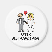 の結婚カップル – 新しい管理下 マグネット (正面)