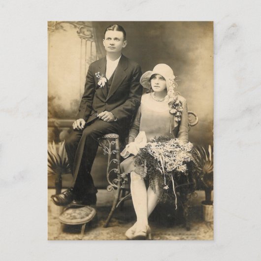 の結婚カップル#56 ポストカード (正面)