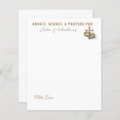の結婚カトリックアドバイス祈りの言葉 (正面/裏面)