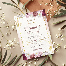 の結婚カードの招待 – 結婚のカードデジタル 招待状