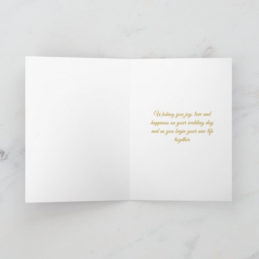 の結婚カード カード (内部)