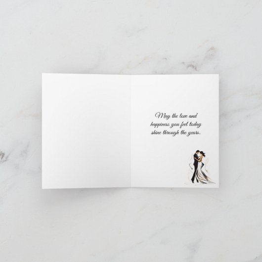 の結婚カード カード (内部)