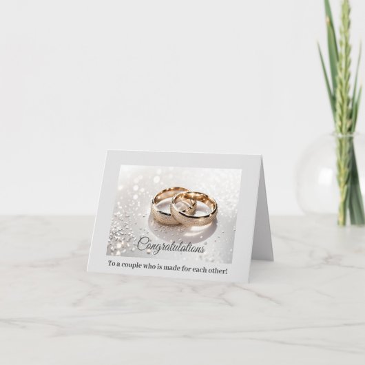 の結婚カード カード (正面)