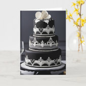 の結婚カード カード (黄色い花)