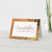 の結婚カード、新郎新婦のラブカード カード (正面)