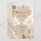 の結婚カーパーソナライズされたド結婚、 招待状 (正面/裏面)