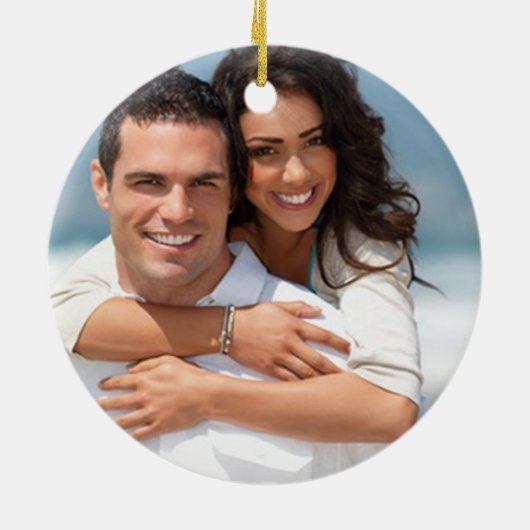 の結婚ガウンの花嫁付き蝶は色を選択 セラミックオーナメント (裏面)