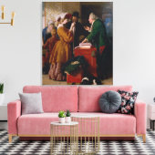 の結婚ガウンの選択 キャンバスプリント (インサイチュ (リビング))