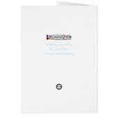 の結婚ガウン青（縦） (裏面)