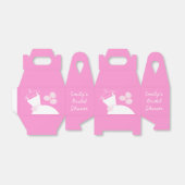 の結婚ガウン・ピンクの切妻 フェイバーボックス (折り畳みなし)