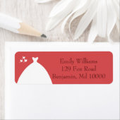 の結婚ガウン ラベル (インサイチュ)