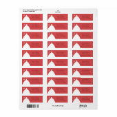 の結婚ガウン ラベル (フルシート)