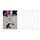 の結婚ガラス ラベル (正面)