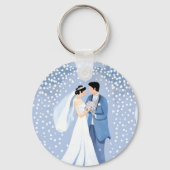 の結婚キーチェーン2 キーホルダー (正面)