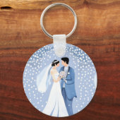 の結婚キーチェーン2 キーホルダー (裏面)