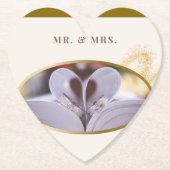 の結婚ギフトコースター（ゲスト用） ペーパーコースター (正面)