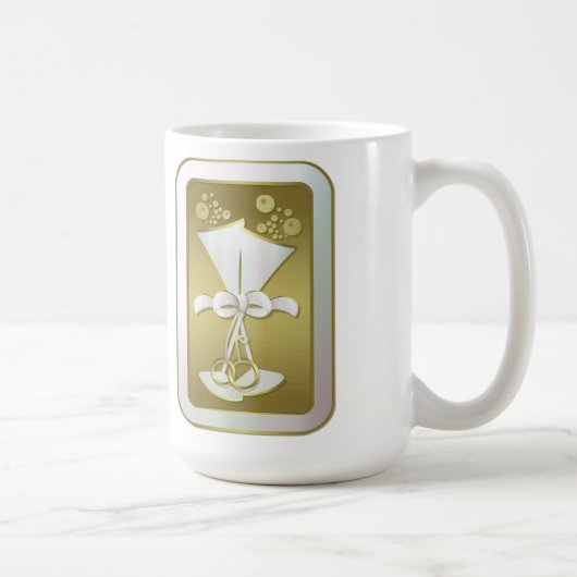 の結婚ギフトマグ コーヒーマグカップ (右)