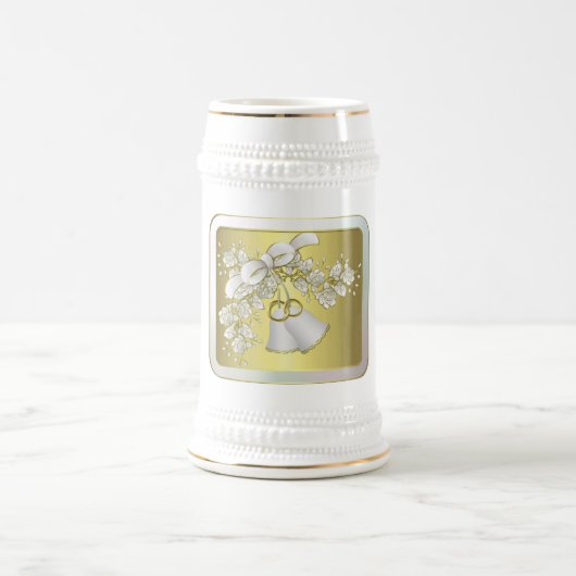 の結婚ギフトマグ ビールジョッキ (中央)