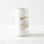 の結婚ギフトマグ ビールジョッキ (正面左)