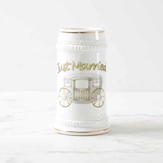 の結婚ギフトマグ ビールジョッキ (中央)