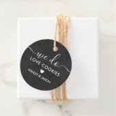 の結婚クッキーをお願い、私たちはクッキーを愛している フェイバータグ (インサイチュ)