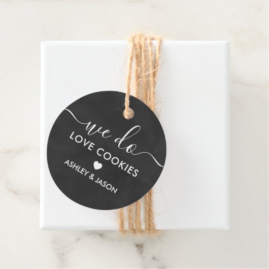 の結婚クッキーをお願い、私たちはクッキーを愛している フェイバータグ (インサイチュ)