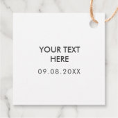 の結婚クッキーをお願い、私たちはクッキーを愛している フェイバータグ (裏面)