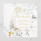 の結婚クリスマスの冬のフローラ (正面/裏面)