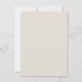 の結婚クリーム招待状プログラ素晴らし詳細 招待状 (裏面)