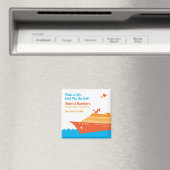 の結婚クルーズが日付を保存 マグネット (インサイチュ (食洗機))