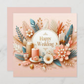 の結婚グリーティングカード シーズンカード (正面/裏面)