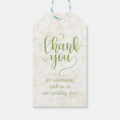 の結婚グリーンシック ギフトタグ (裏面)